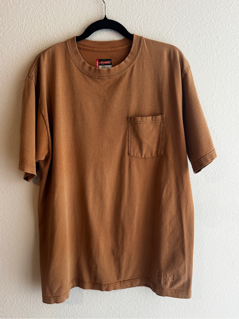 Dickies Brown Short Sleeve Pocket T-Shirt Men’s Large